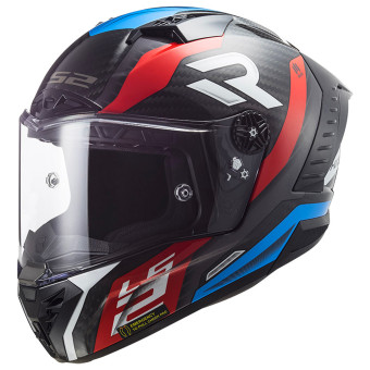 Casque Integral LS2 Thunder C Supra Red Blue Black FF805