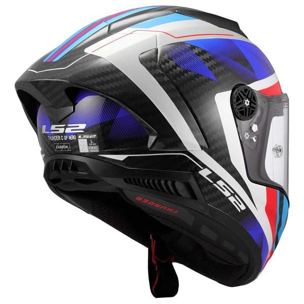 LS2 Thunder GP Aero Raute Blue Red FF805