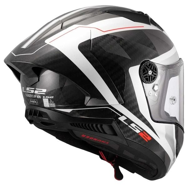 LS2 Thunder GP Aero Raute White Grey FF805