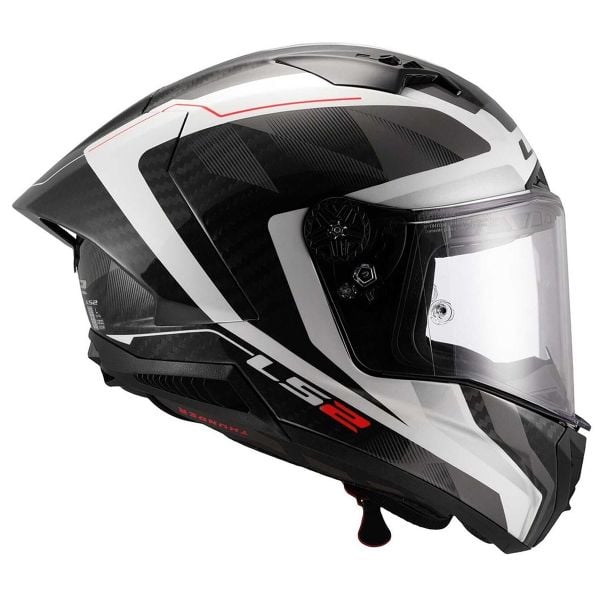 LS2 Thunder GP Aero Raute White Grey FF805