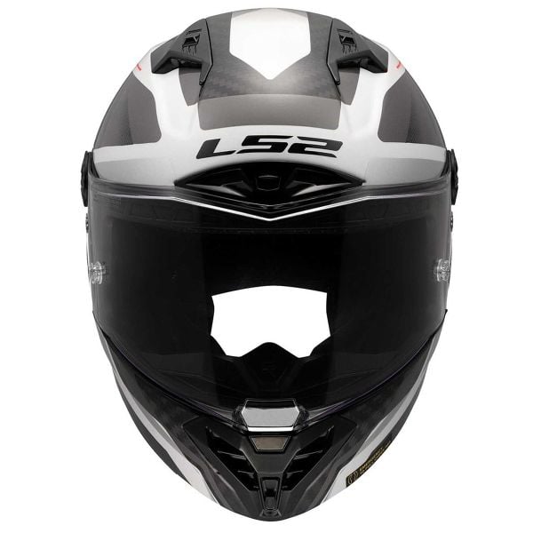 LS2 Thunder GP Aero Raute White Grey FF805