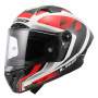 Casque Integral LS2 Thunder GP Aero Raute White Red FF805