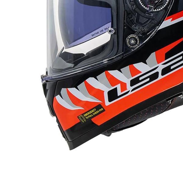 LS2 Vector II Buntri Black Red FF811