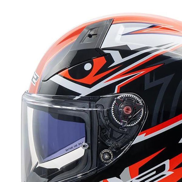 LS2 Vector II Buntri Black Red FF811