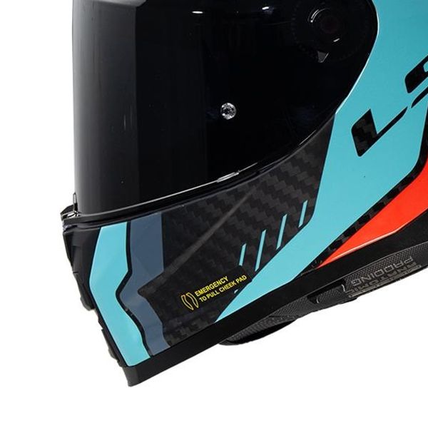 LS2 Vector II C Grid Red Cyan FF811