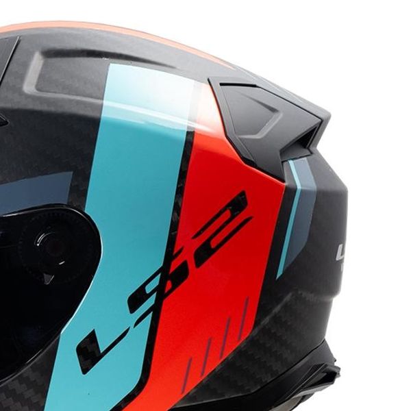 LS2 Vector II C Grid Red Cyan FF811