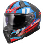Casque Integral LS2 Vector II C Tantic Red Blue FF811