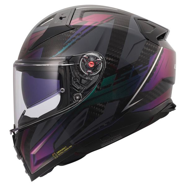 LS2 Vector II Carbon Savage Chameleon FF811