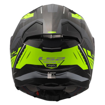 LS2 Vector II Carbon Savage H-V Yellow FF811