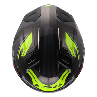 LS2 Vector II Carbon Savage H-V Yellow FF811