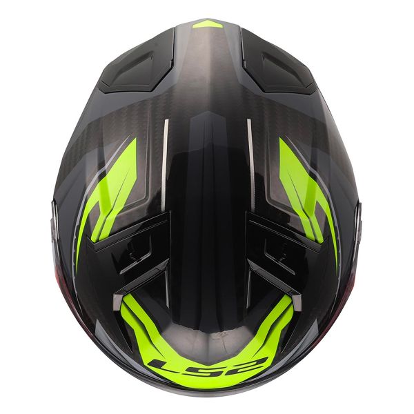 LS2 Vector II Carbon Savage H-V Yellow FF811