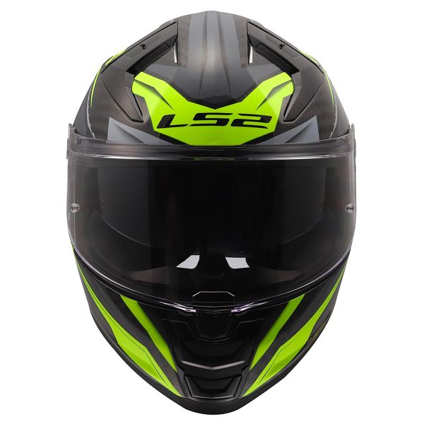 LS2 Vector II Carbon Savage H-V Yellow FF811