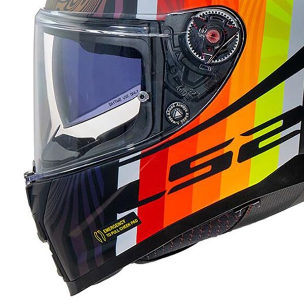 LS2 Vector II Freedom Black Chameleon FF811