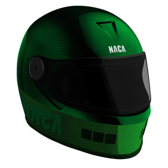 Casque Integral Naca Le Castellet Green Carbon