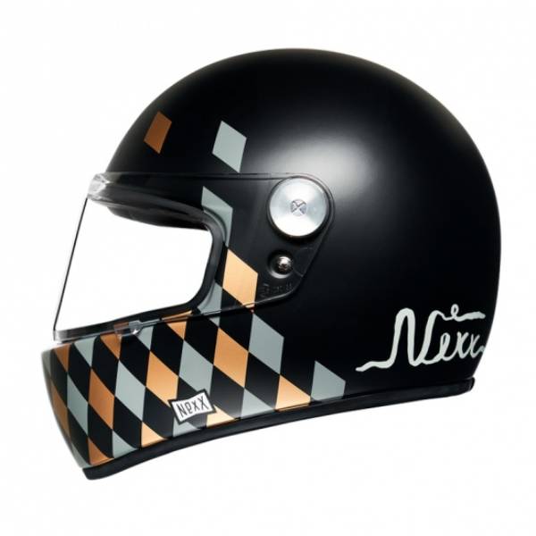 Casque Integral Nexx X.G100 R Checkmate Black Mat Casque Integral Nexx X.G100 R Checkmate Black Mat