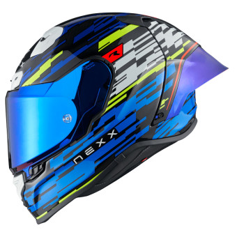 X.R3R Glitch Racer Blue Neon