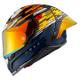 Casque Integral Nexx X.R3R Glitch Racer Orange Blue