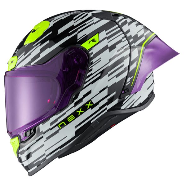X.R3R Glitch Racer White Neon