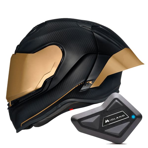 Casque Integral Nexx X.R3R Golden Edition Mat + Kit Bluetooth BT Mini