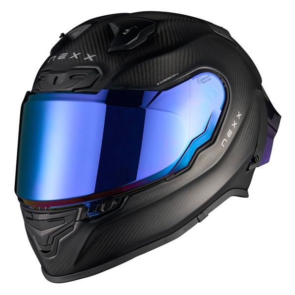 Casque Integral Nexx X.R3R Zero Pro 2 Carb Blue Mat