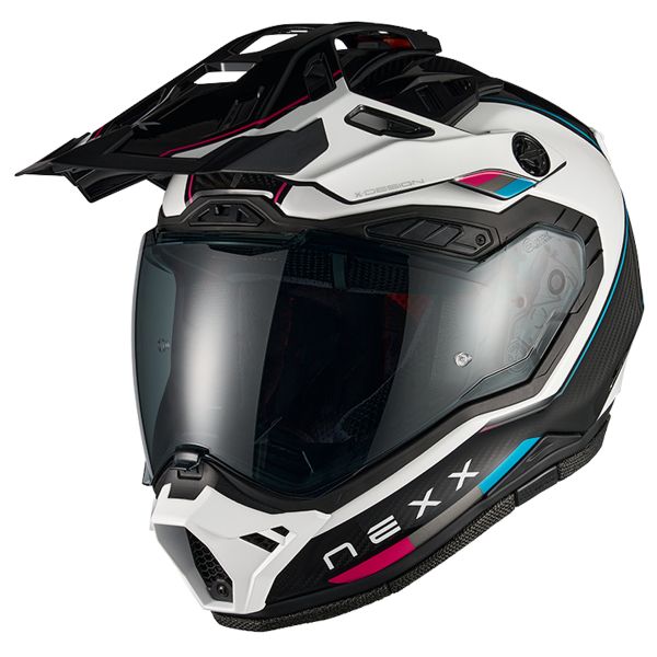 Casque Integral Nexx X.Rally Raid Blue Pink