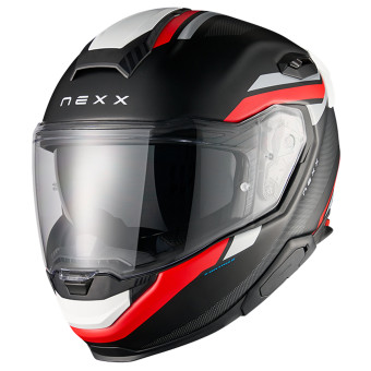 Casque Integral Nexx X.TR Quanta Black Red Mat