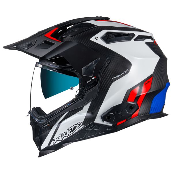 Casque Integral Nexx X.WED2 Vaal White Red Mat Casque Integral Nexx X.WED2 Vaal White Red Mat