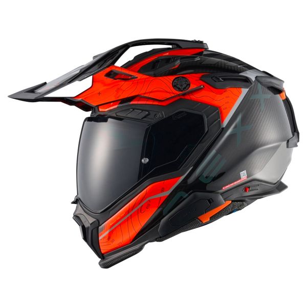 Casque Integral Nexx X.WED3 Furka Orange Grey