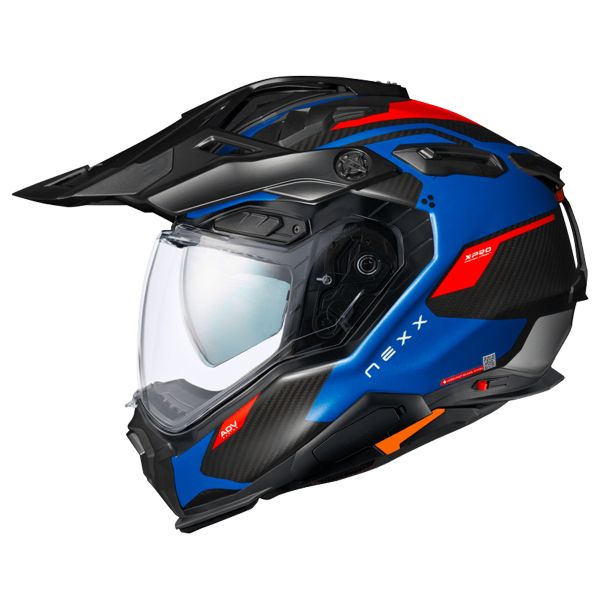 Casque Integral Nexx X.WED3 Keyo Blue Red Matt