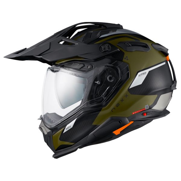 Casque Integral Nexx X.WED3 Keyo Green Silver Matt Casque Integral Nexx X.WED3 Keyo Green Silver Matt