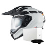 Casque Integral Nexx X.WED3 Plain White Pearl + X.COM 3