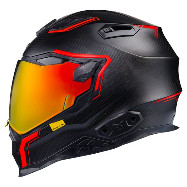 Casque Integral Nexx X.WST2 Carbon Zero 2 Red Matt
