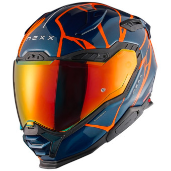 Nexx X.WST3 B-Side Blue Orange Teal + X.COM 3