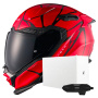 Casque Integral Nexx X.WST3 B-Side Red Mat + X.COM 3 Pro