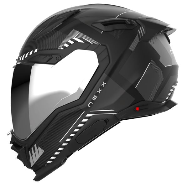 Casque Integral Nexx X.WST3 Fluence Black Silver Matt