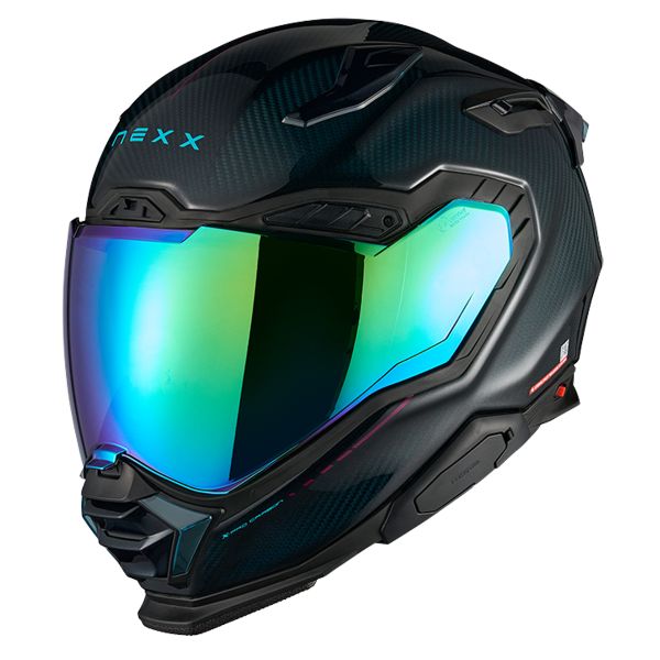 Casque Integral Nexx X.WST3 Hadal Carbon Blue Teal
