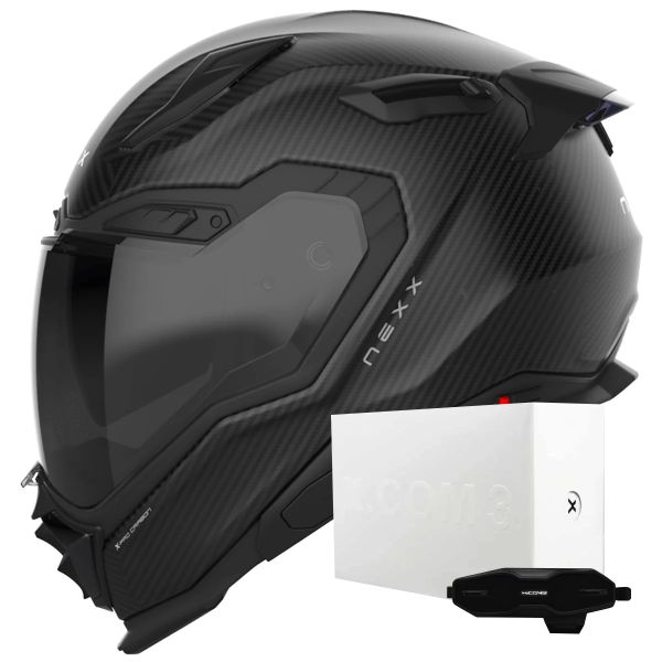 Casque Integral Nexx X.WST3 Zero Pro Carbon Matt + X.COM 3