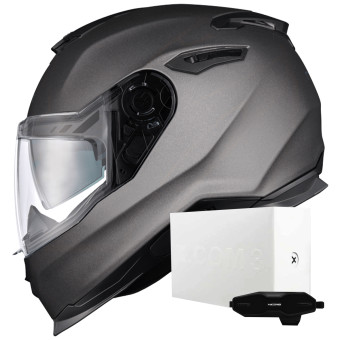 Casque Integral Nexx Y.100 Core Titanium Matt + X.COM 3
