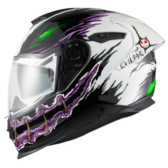 Casque Integral Nexx Y.100R Night Rider White