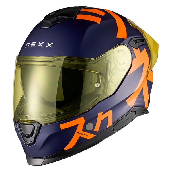 Casque Integral Nexx Y.100R Nippon Indigo Blue Mat