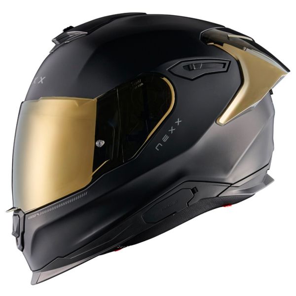 Casque Integral Nexx Y.100R Subsonic Black Gold Mat Casque Integral Nexx Y.100R Subsonic Black Gold Mat