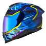 Casque Integral Nexx Y.100R Urbangram Indigo Blue Matt