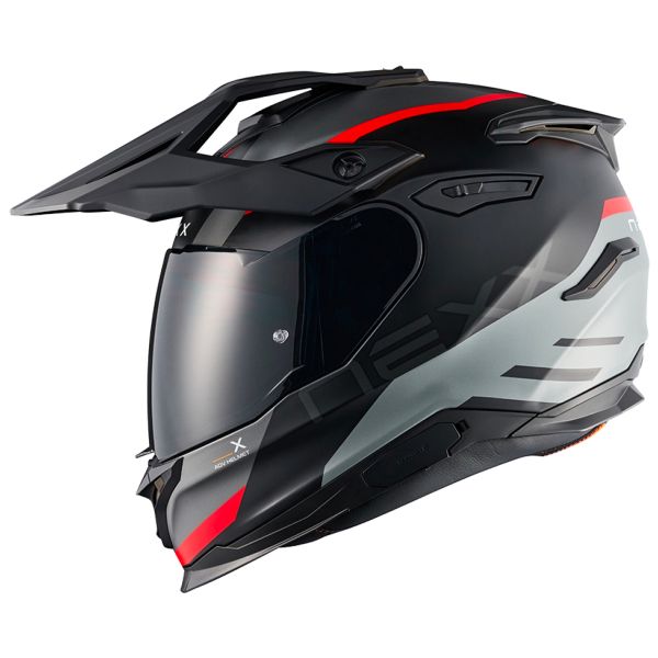 Casque Integral Nexx Y.Travl Quest Black Red Mat Casque Integral Nexx Y.Travl Quest Black Red Mat