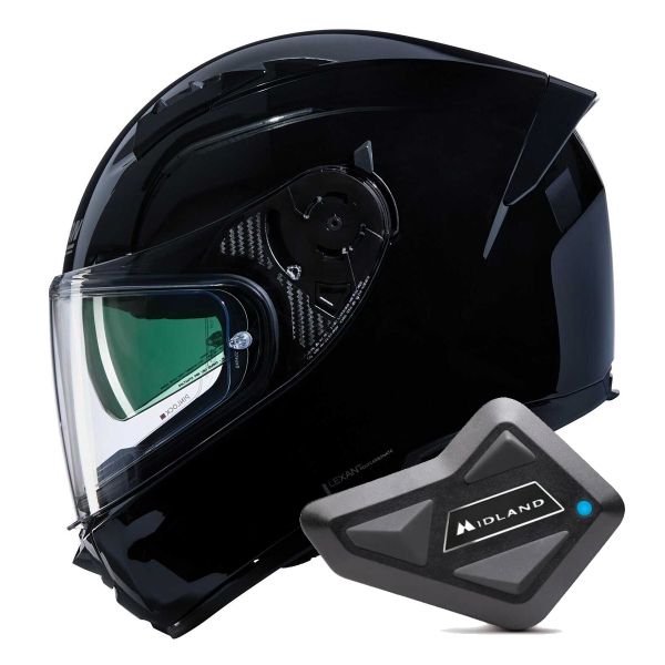 Casque Integral Nolan N60-6 Classico 301 + Kit Bluetooth BT Mini