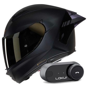 Casque Integral Nolan N60-6 Sport Aureo 331 + Kit Bluetooth Lokui K30