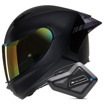 Casque Integral Nolan N60-6 Sport Irido 334 + Kit Bluetooth BT Mini