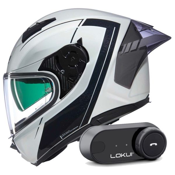 Casque Integral Nolan N60-6 Sport Mesmerico 341 + Kit Bluetooth Lokui K30 Casque Integral Nolan N60-6 Sport Mesmerico 341 + Kit Bluetooth Lokui K30