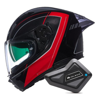 Casque Integral Nolan N60-6 Sport Mesmerico 342 + Kit Bluetooth BT Mini