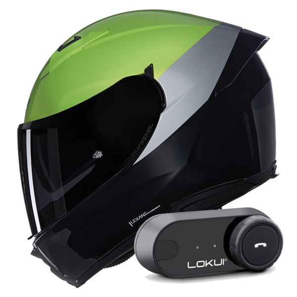 Casque Integral Nolan N60-6 Verniciatura Speciale 341 + Kit Bluetooth Lokui K30