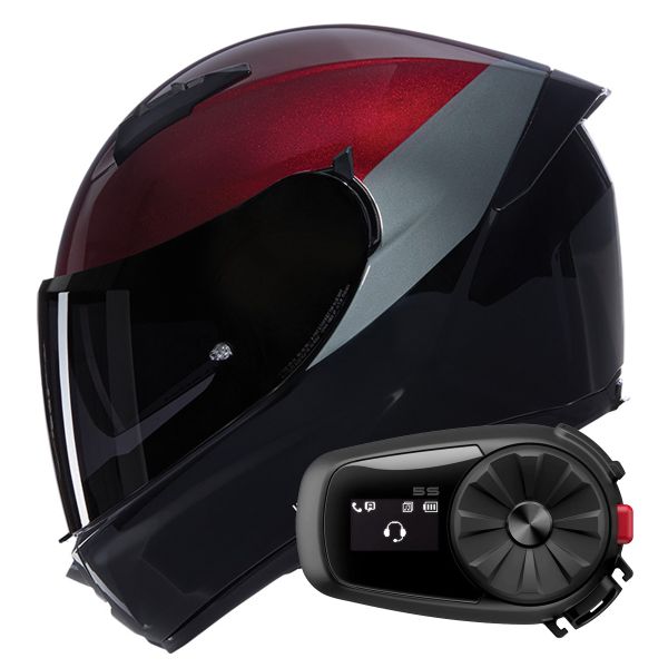 Casque Integral Nolan N60-6 Verniciatura Speciale 343 + Kit Bluetooth 5S Solo
